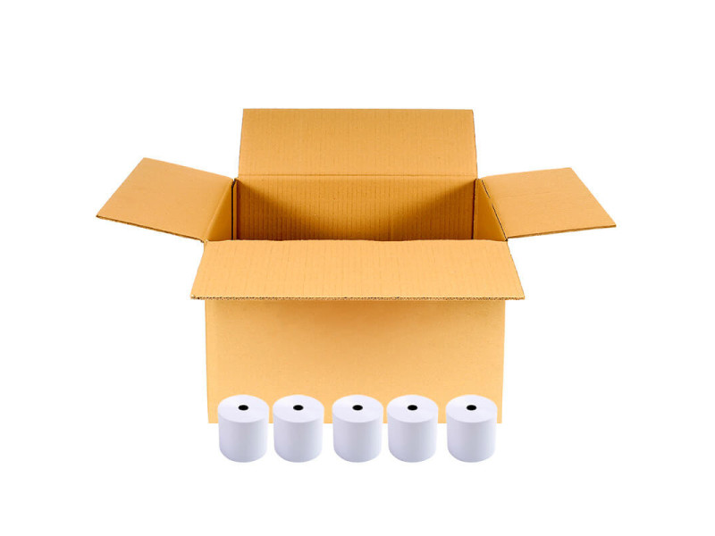 Bobines thermique 80x80x12mm PREMIUM PLUS sans BPA | EcoSpirale