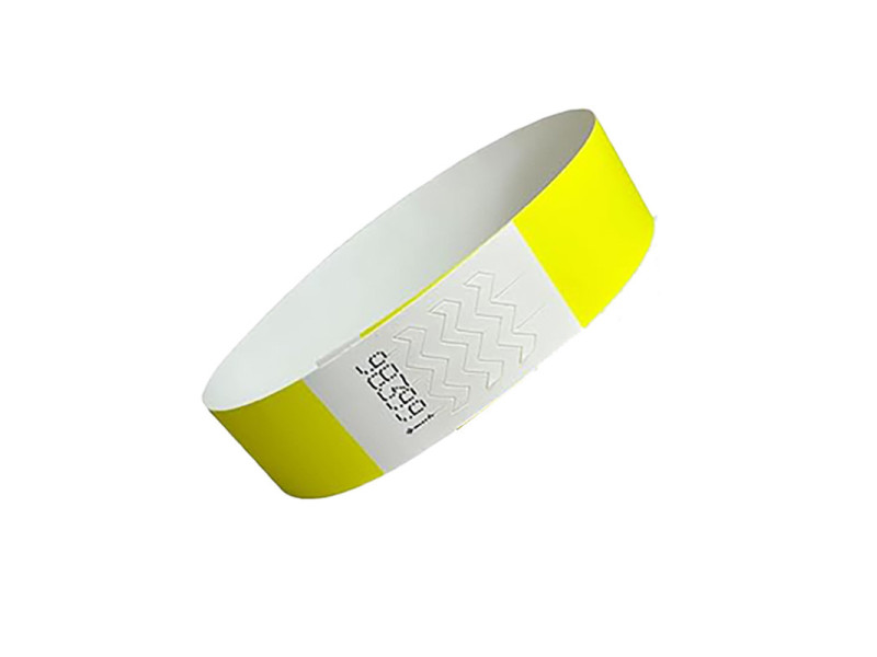 Bracelets de contrôle jaune 24x250mm | EcoSpirale
