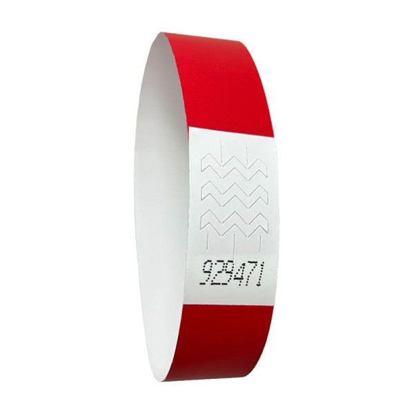 Bracelets de contrôle rouges 24x250mm | EcoSpirale