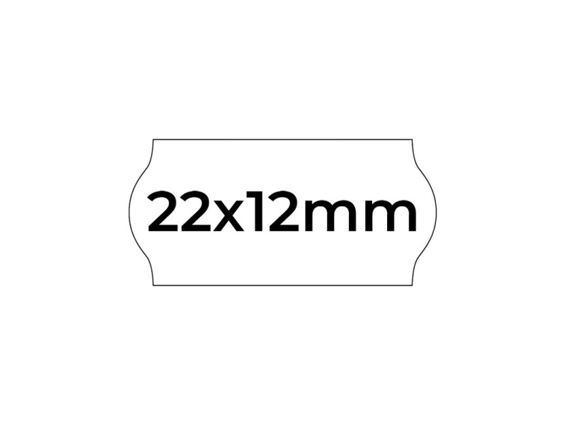 Etiquettes 22x12mm pour pince | EcoSpirale
