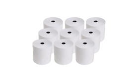 Bobines thermiques 80x80x12mm sans BPA - lot de 20