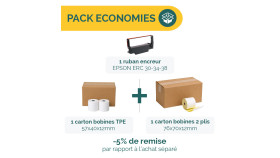 Pack Rubans encreur pour Caisse et TPE | Ecospirale