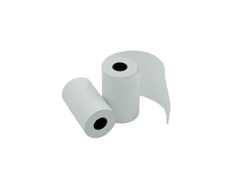 Bobines thermiques blanches 57x40x12mm sans BPA | EcoSpirale