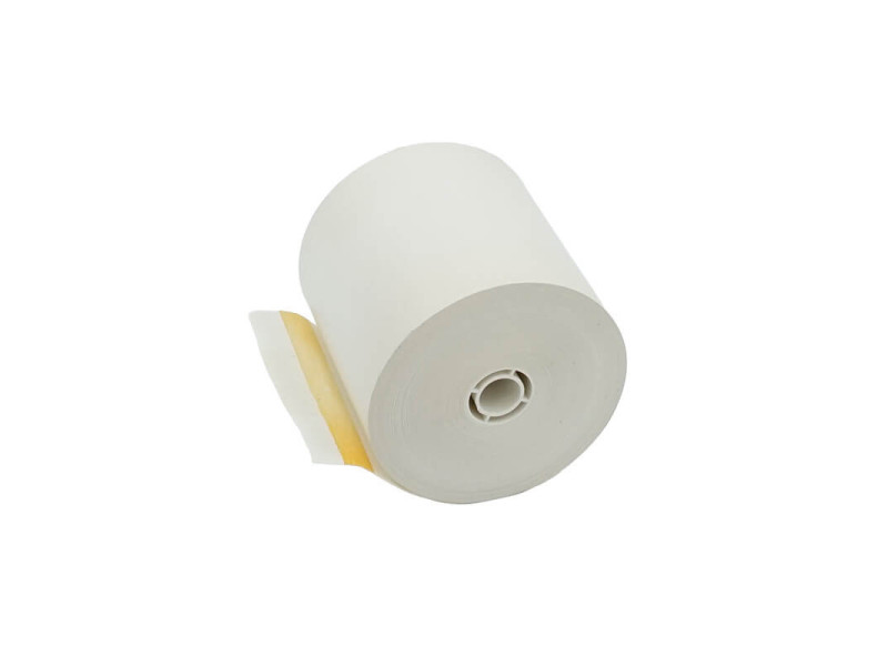 Bobines thermiques adhésives linerless 80x80x12mm