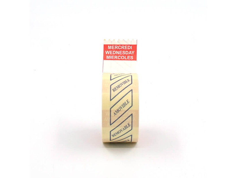 Etiquettes DLC journalières mercredi 29x27mm | EcoSpirale