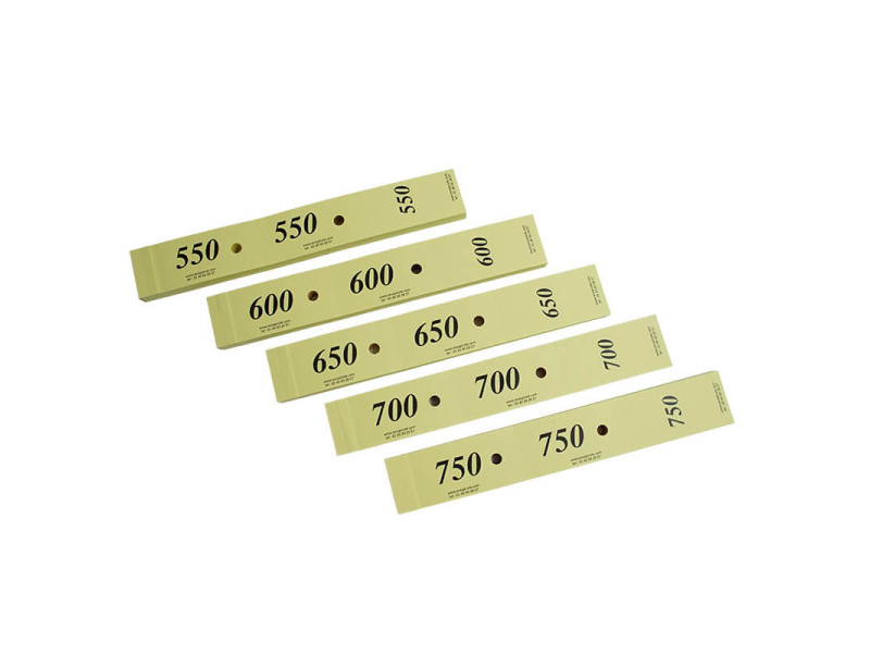Tickets vestiaires jaunes 30x200mm | EcoSpirale