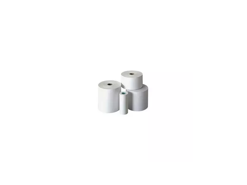 Bobines papier blanc/jaune 76x80x12mm 2 plis | EcoSpirale