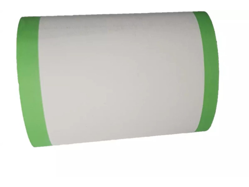Bobines thermiques blanches avec bandes de couleur verte 80x75x12mm | EcoSpirale
