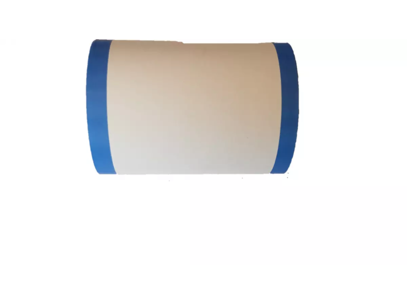 Bobines thermiques blanches avec bandes de couleur bleue 57x40x12mm | EcoSpirale