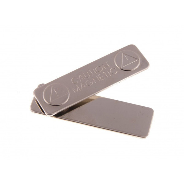Barrettes adhésives aimantées métal 45x13mm | EcoSpirale