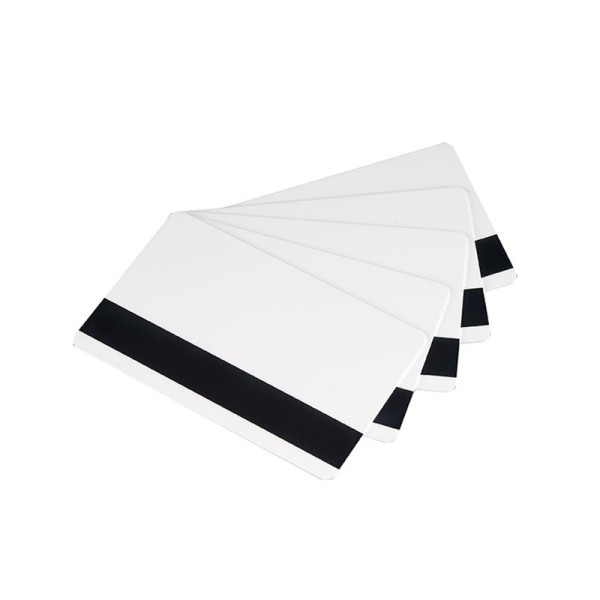 Badges magnetiques blancs vierges PVC 86x54mm | EcoSpirale