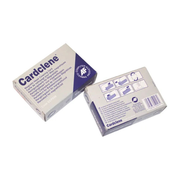 Cartes de nettoyage pour TPE et lecteur CB | EcoSpirale
