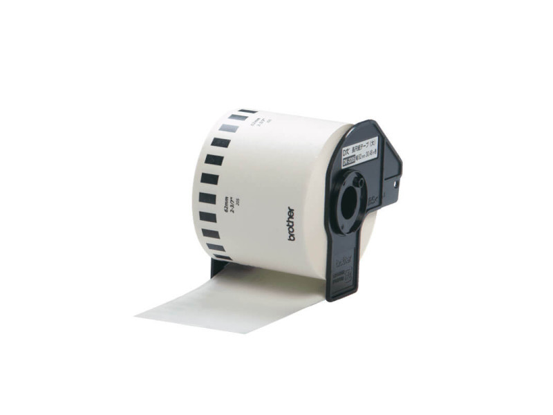 Étiquette thermique Brother® 62mmx30m repositionnable