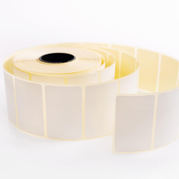 Etiquettes thermiques vierges 55x29mm adhesif soluble | EcoSpirale