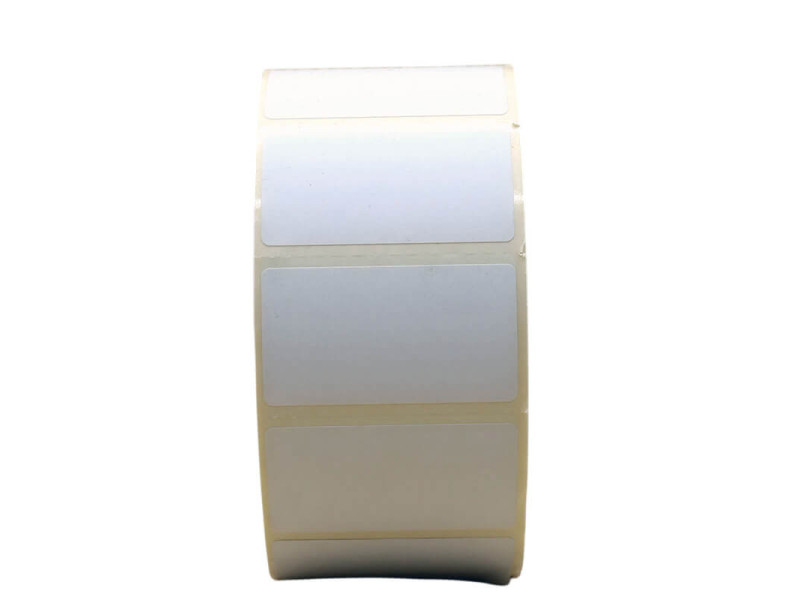 Etiquettes thermiques vierges repositionnables 55x29mm rouleau 1250 | EcoSpirale