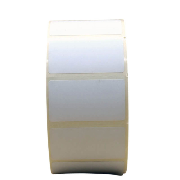 Etiquettes thermiques vierges repositionnables 55x29mm rouleau 1250 | EcoSpirale