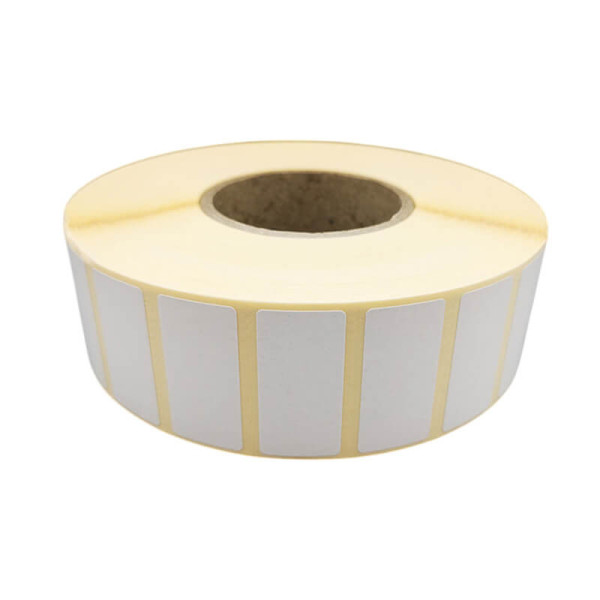 Etiquettes thermiques vierges repositionnables 55x29mm rouleau 2500 | EcoSpirale