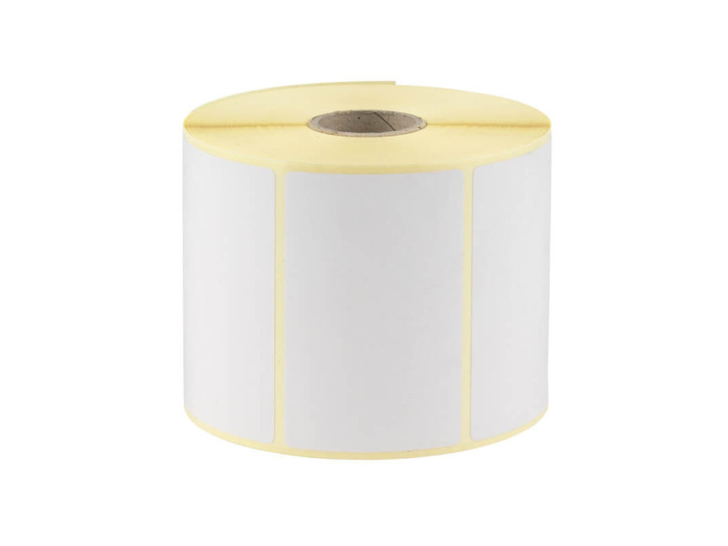 Etiquettes hydrosolubles vierges 70x50mm rouleau | EcoSpirale