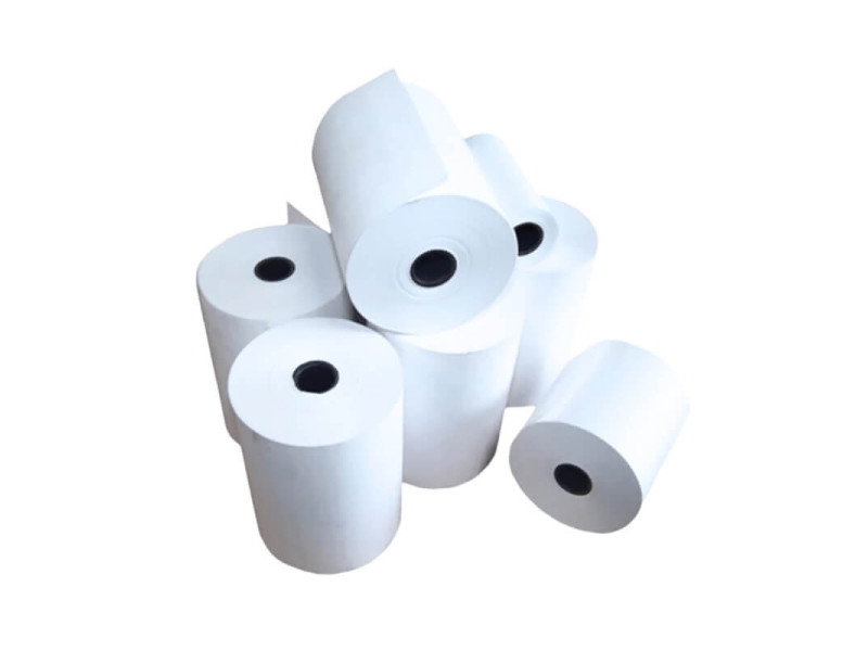 Bobines thermiques linerless/direct 80x80x12mm sans BPA | EcoSpirale