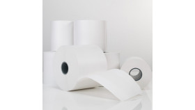 Bobine thermique linerless/direct 58x95x40mm sans BPA | EcoSpirale