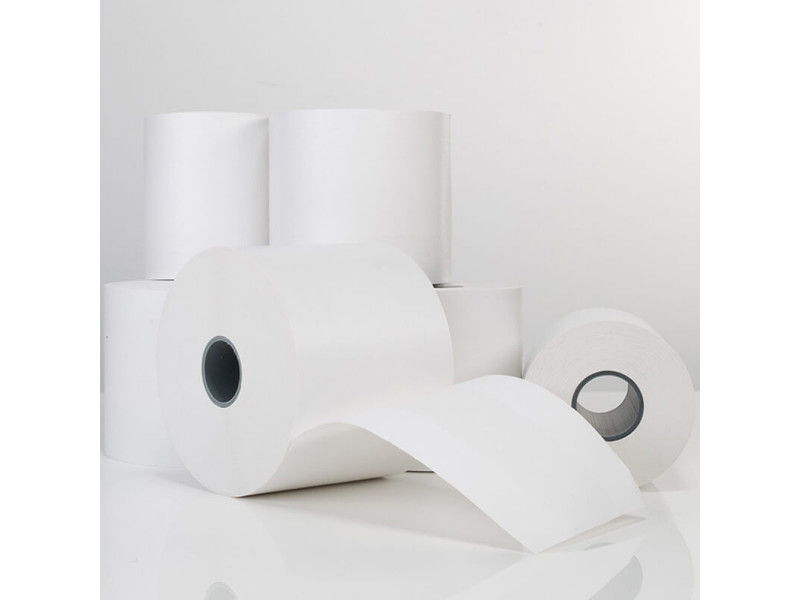 Bobine thermique linerless/direct 58x95x40mm sans BPA | EcoSpirale