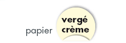 Papier Vergé Crème