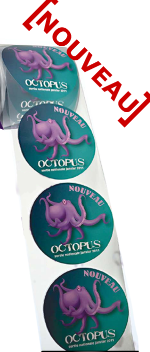 produit etiquette octopus