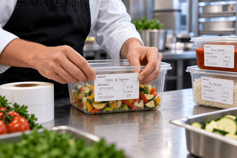 Étiquettes alimentaires professionnelles : quelle solution choisir selon votre usage ?